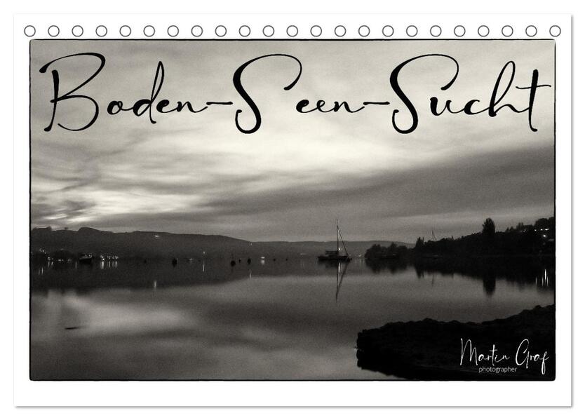 Boden-Seen-Sucht (Tischkalender 2026 DIN A5 quer) CALVENDO Monatskalender