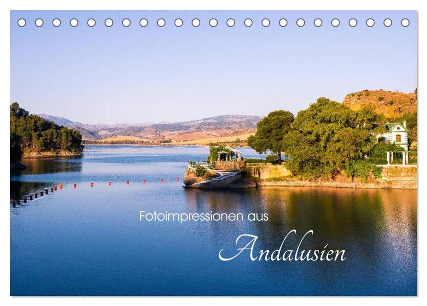 Fotoimpressionen aus Andalusien (Tischkalender 2026 DIN A5 quer) CALVENDO Monatskalender