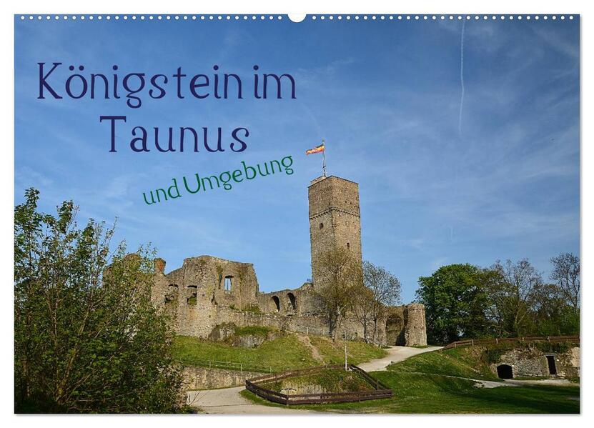 Königstein im Taunus und Umgebung (Wandkalender 2026 DIN A2 quer) CALVENDO Monatskalender