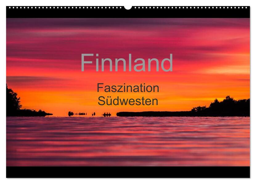 Finnland - Faszination Südwesten (Wandkalender 2026 DIN A2 quer) CALVENDO Monatskalender