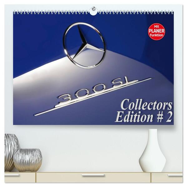 300 SL Collectors Edition 2 (hochwertiger Premium Wandkalender 2026 DIN A2 quer) Kunstdruck in Hochglanz