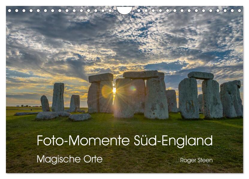 Foto-Momente Süd-England - Magische Orte (Wandkalender 2026 DIN A4 quer) CALVENDO Monatskalender
