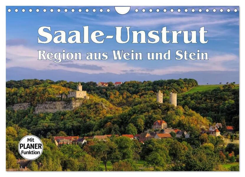 Saale-Unstrut - Region aus Wein und Stein (Wandkalender 2026 DIN A4 quer) CALVENDO Monatskalender