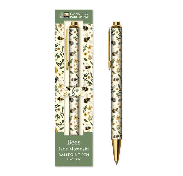 Premium Kugelschreiber: Jade Mosinski Gartenbienen