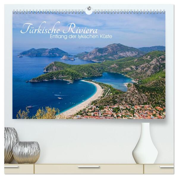 Türkische Riviera - Entlang der lykischen Küste (hochwertiger Premium Wandkalender 2026 DIN A2 quer) Kunstdruck in Hochglanz