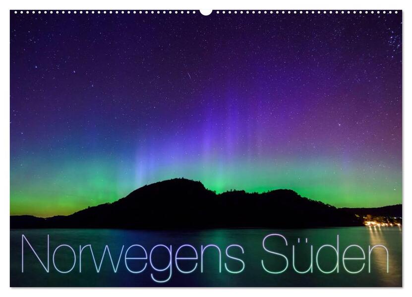 Norwegens Süden (Wandkalender 2026 DIN A2 quer) CALVENDO Monatskalender