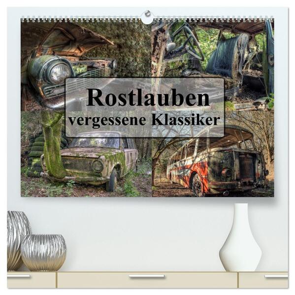 Rostlauben - vergessene Klassiker (hochwertiger Premium Wandkalender 2026 DIN A2 quer) Kunstdruck in Hochglanz