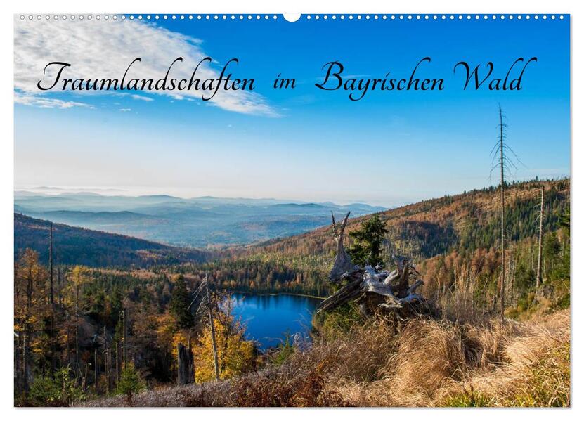 Traumlandschaften im Bayrischen Wald (Wandkalender 2026 DIN A2 quer) CALVENDO Monatskalender