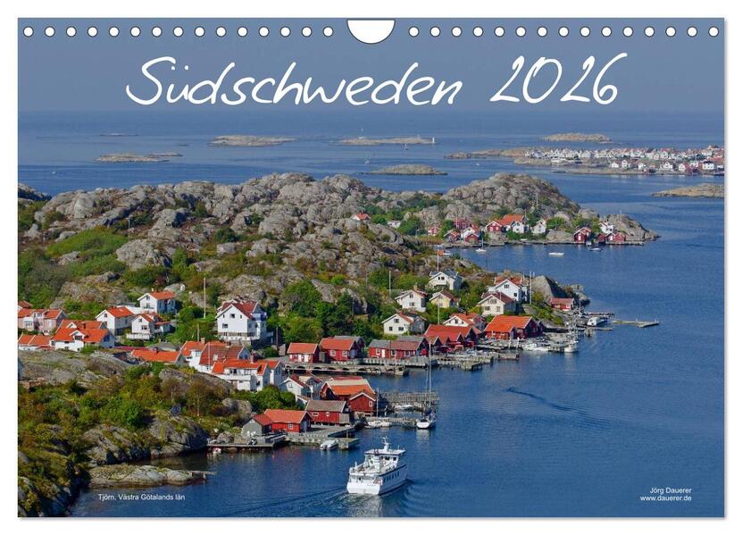 Südschweden (Wandkalender 2026 DIN A4 quer) CALVENDO Monatskalender