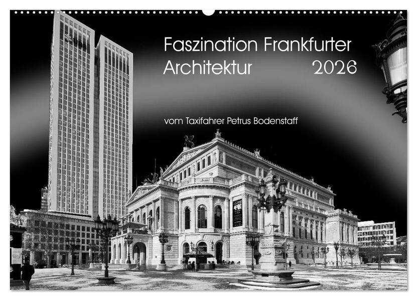 Faszination Frankfurter Architektur (Wandkalender 2026 DIN A2 quer) CALVENDO Monatskalender