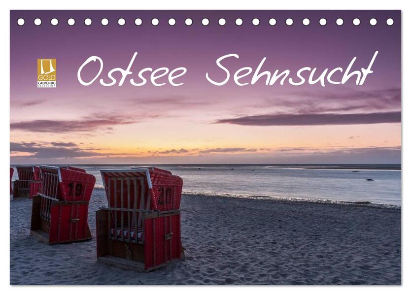 Ostsee Sehnsucht (Tischkalender 2026 DIN A5 quer) CALVENDO Monatskalender