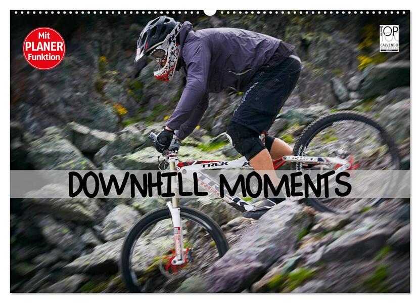 Downhill Moments (Wandkalender 2026 DIN A2 quer) CALVENDO Monatskalender
