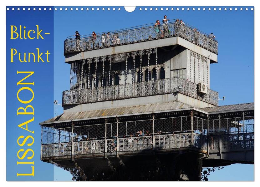 BlickPunkt Lissabon (Wandkalender 2026 DIN A3 quer) CALVENDO Monatskalender