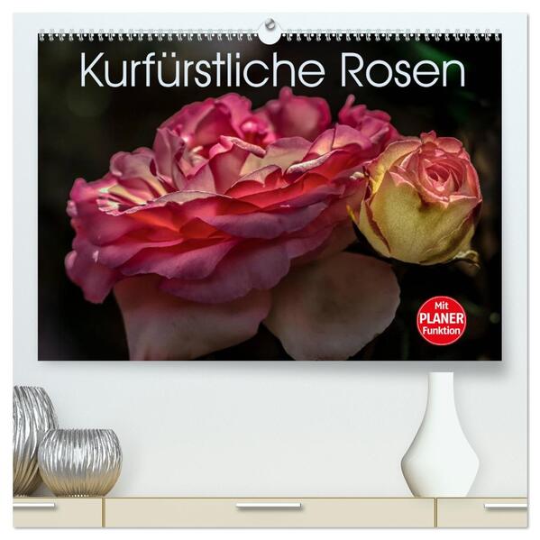 Kurfürstliche Rosen Eltville am Rhein (hochwertiger Premium Wandkalender 2026 DIN A2 quer) Kunstdruck in Hochglanz