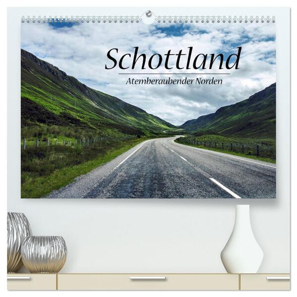 Schottland Atemberaubender Norden (hochwertiger Premium Wandkalender 2026 DIN A2 quer) Kunstdruck in Hochglanz