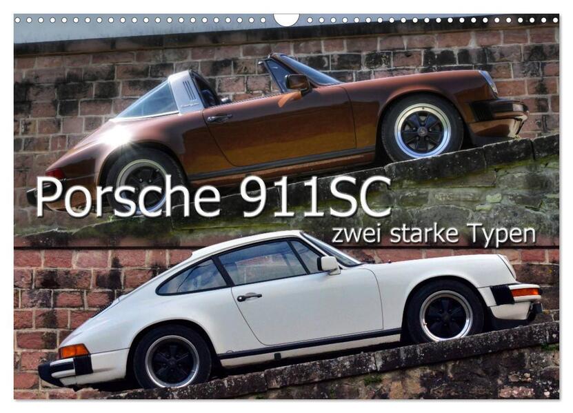 Porsche 911SC - zwei starke Typen (Wandkalender 2026 DIN A3 quer) CALVENDO Monatskalender