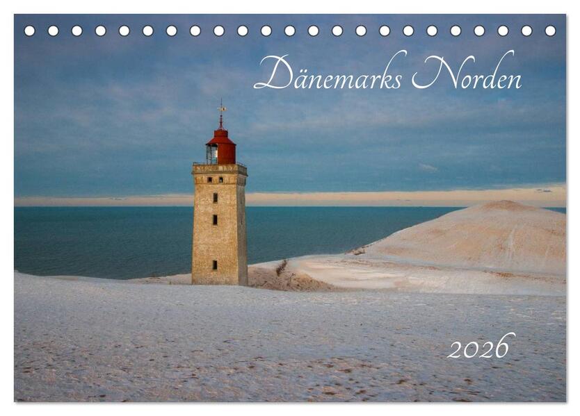 Dänemarks Norden (Tischkalender 2026 DIN A5 quer) CALVENDO Monatskalender