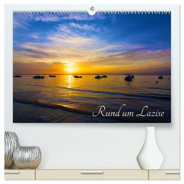 Lazise und Umgebung (hochwertiger Premium Wandkalender 2026 DIN A2 quer) Kunstdruck in Hochglanz