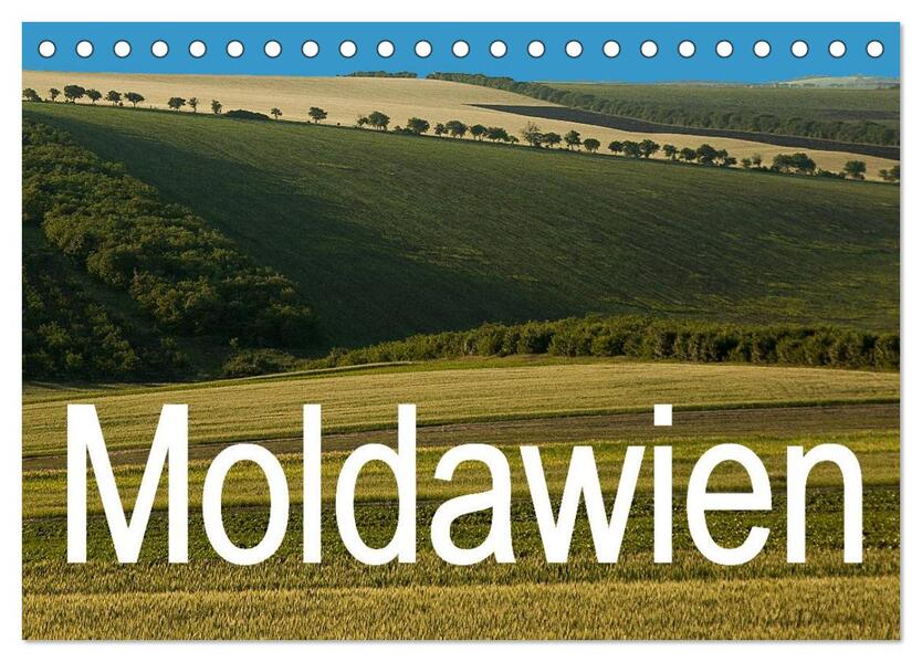 Moldawien (Tischkalender 2026 DIN A5 quer) CALVENDO Monatskalender
