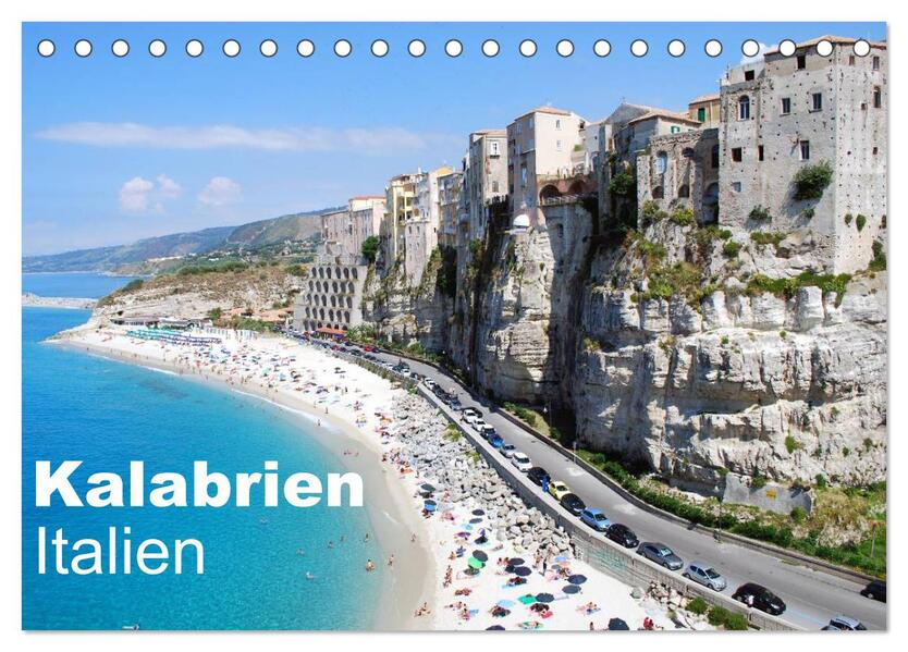 Kalabrien - Italien (Tischkalender 2026 DIN A5 quer) CALVENDO Monatskalender