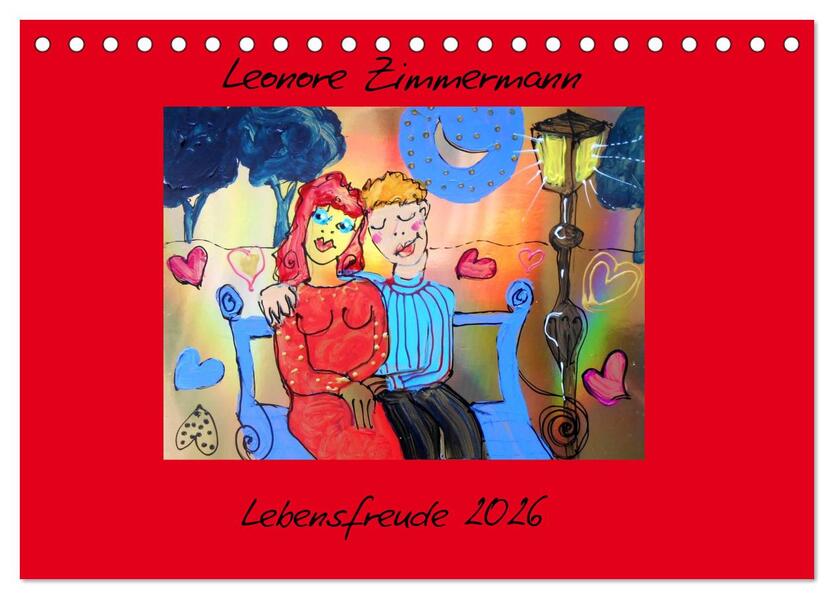Lebensfreude 2026 (Tischkalender 2026 DIN A5 quer) CALVENDO Monatskalender