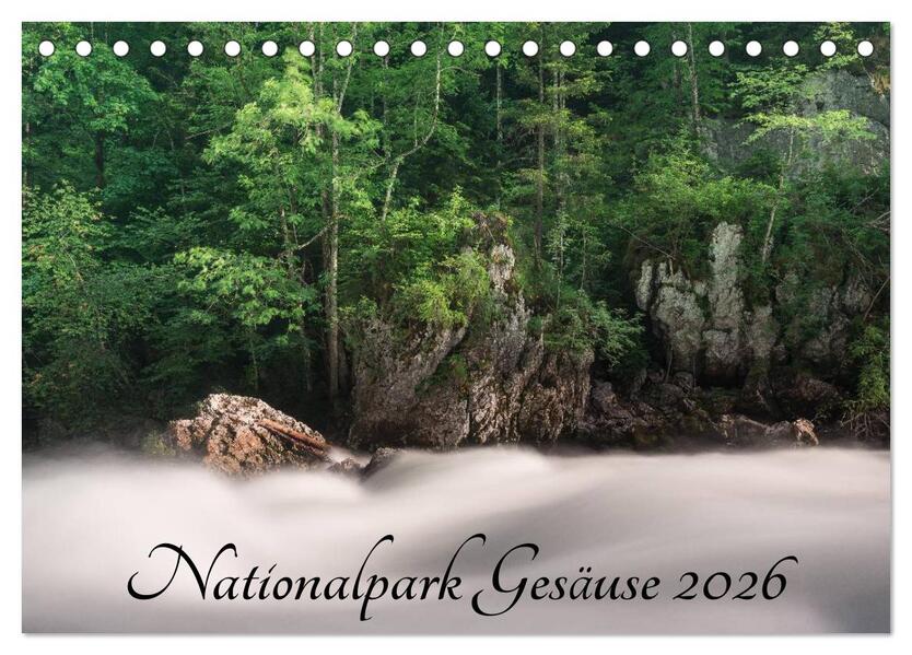 Nationalpark Gesäuse (Tischkalender 2026 DIN A5 quer) CALVENDO Monatskalender