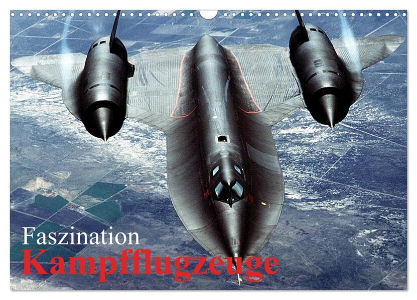 Faszination Kampfflugzeuge (Wandkalender 2026 DIN A3 quer) CALVENDO Monatskalender