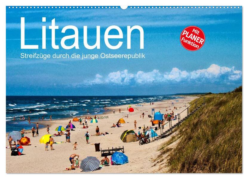 Litauen - Streifzüge durch die junge Ostseerepublik (Wandkalender 2026 DIN A2 quer) CALVENDO Monatskalender