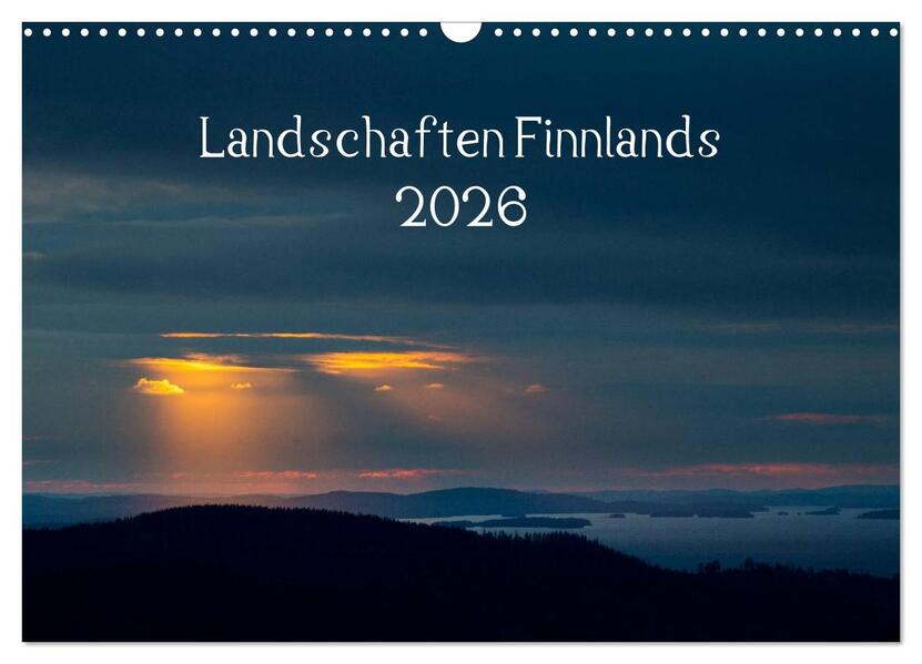Landschaften Finnlands (Wandkalender 2026 DIN A3 quer) CALVENDO Monatskalender