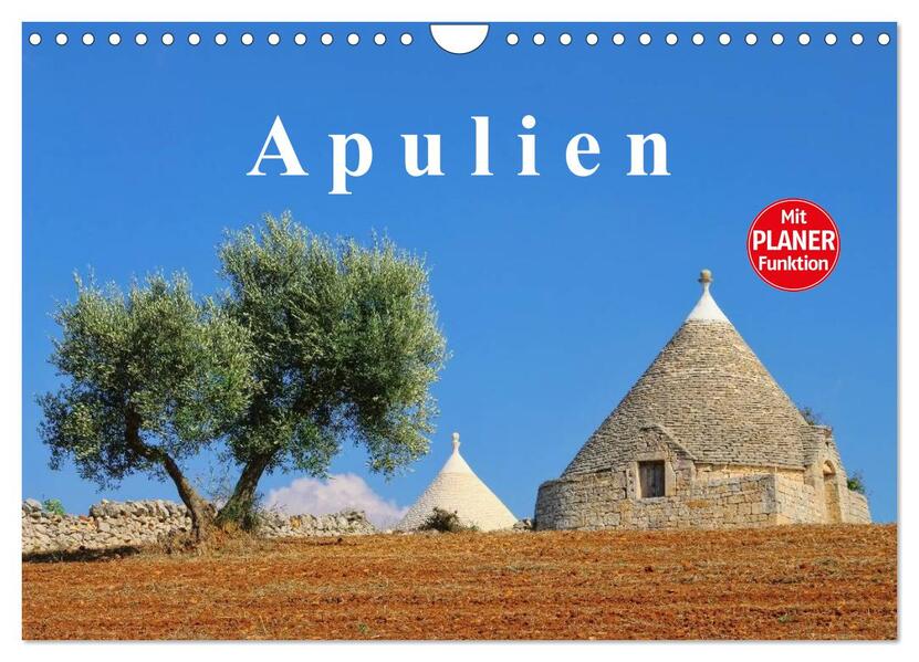 Apulien (Wandkalender 2026 DIN A4 quer) CALVENDO Monatskalender