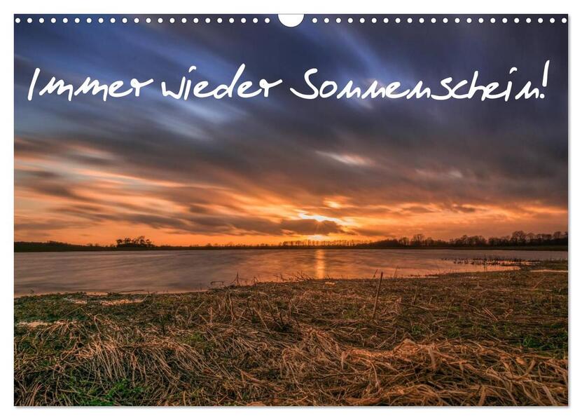 Immer wieder Sonnenschein (Wandkalender 2026 DIN A3 quer) CALVENDO Monatskalender
