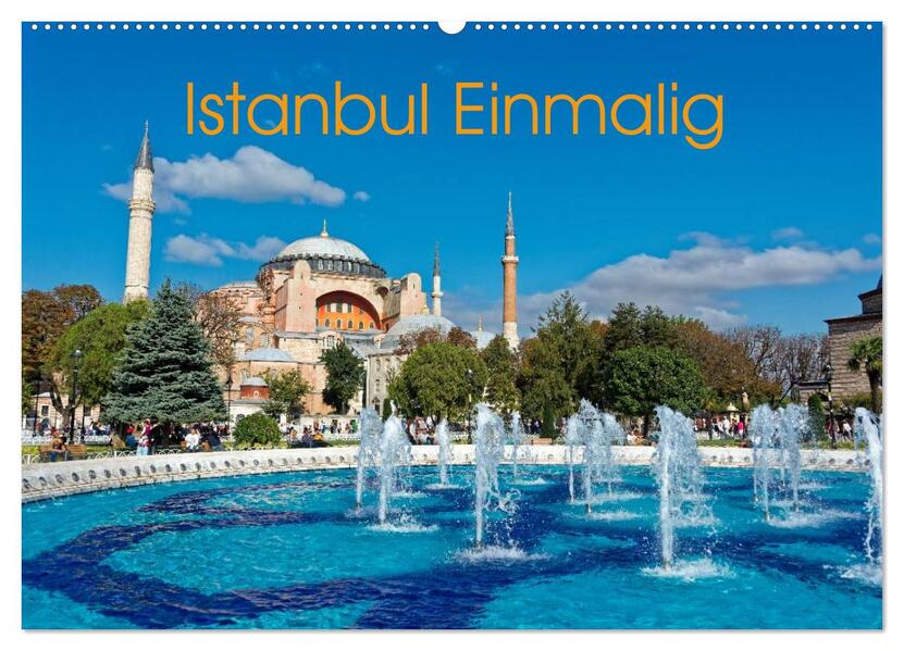 Istanbul Einmalig (Wandkalender 2026 DIN A2 quer) CALVENDO Monatskalender