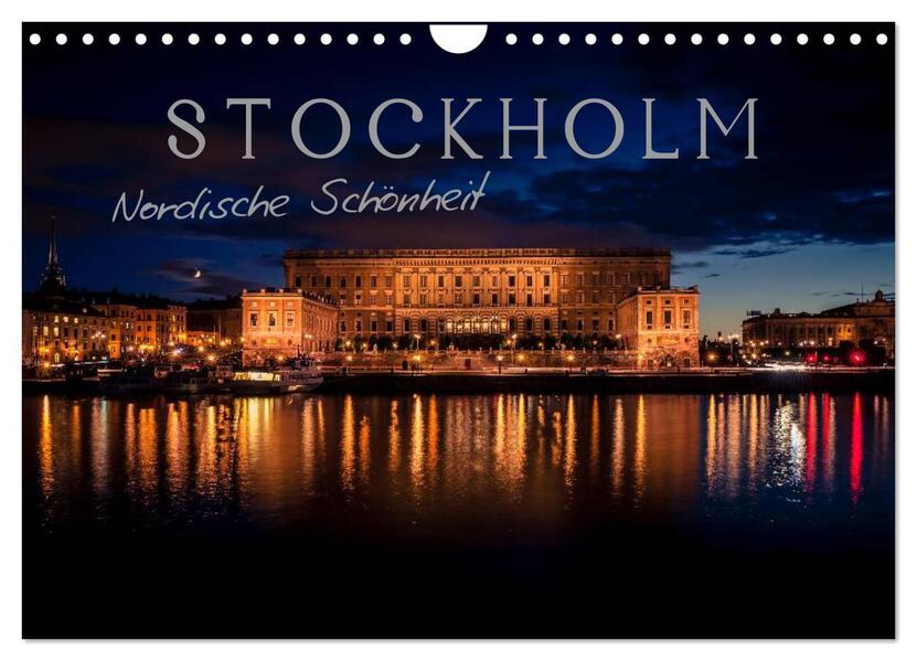 Stockholm - Nordische Schönheit (Wandkalender 2026 DIN A4 quer) CALVENDO Monatskalender