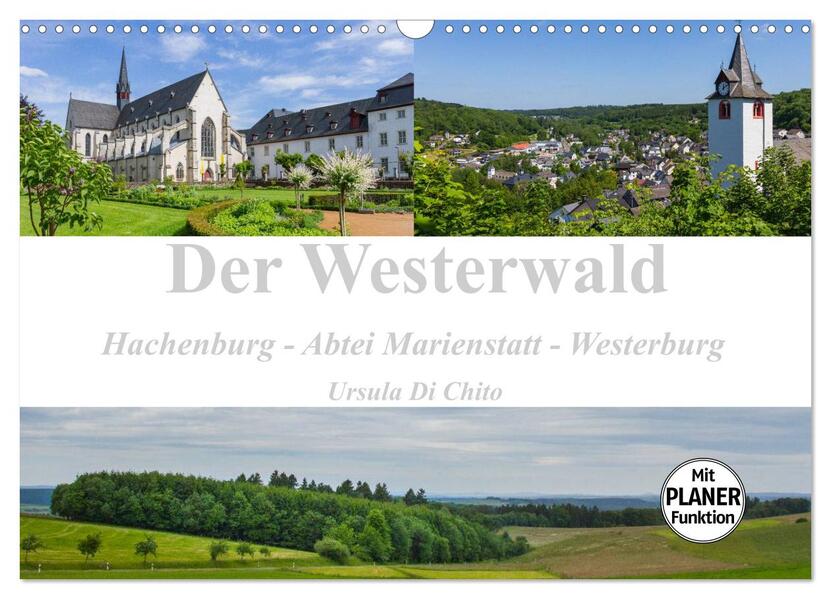 Der Westerwald (Wandkalender 2026 DIN A3 quer) CALVENDO Monatskalender