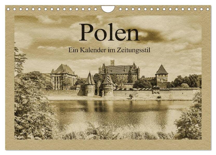 Polen - Ein Kalender im Zeitungsstil (Wandkalender 2026 DIN A4 quer) CALVENDO Monatskalender