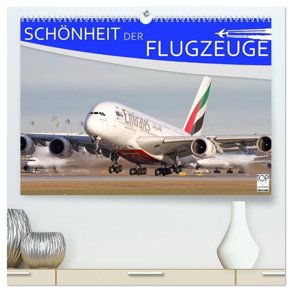 Schönheit der Flugzeuge (hochwertiger Premium Wandkalender 2026 DIN A2 quer) Kunstdruck in Hochglanz