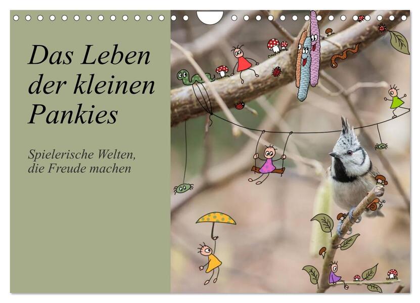 Das Leben der kleinen Pankies (Wandkalender 2026 DIN A4 quer) CALVENDO Monatskalender
