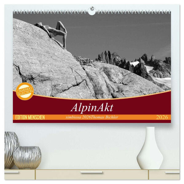 AlpinAkt (hochwertiger Premium Wandkalender 2026 DIN A2 quer) Kunstdruck in Hochglanz