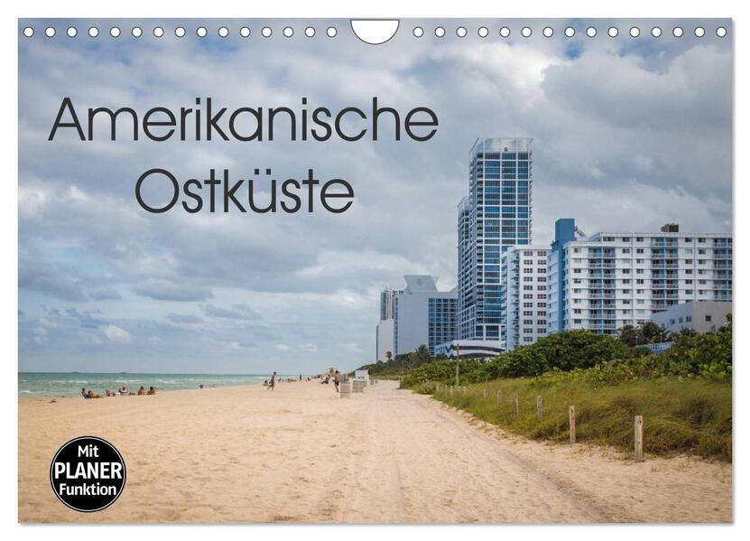 Amerikanische Ostküste (Wandkalender 2026 DIN A4 quer) CALVENDO Monatskalender