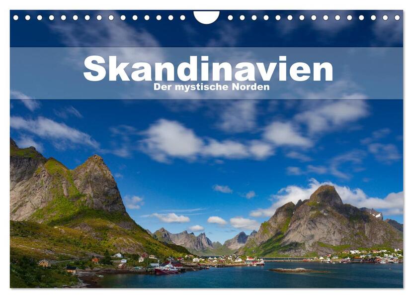 Skandinavien - Der mystische Norden (Wandkalender 2026 DIN A4 quer) CALVENDO Monatskalender