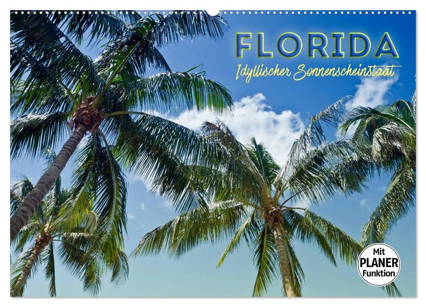 FLORIDA Idyllischer Sonnenscheinstaat (Wandkalender 2026 DIN A2 quer) CALVENDO Monatskalender