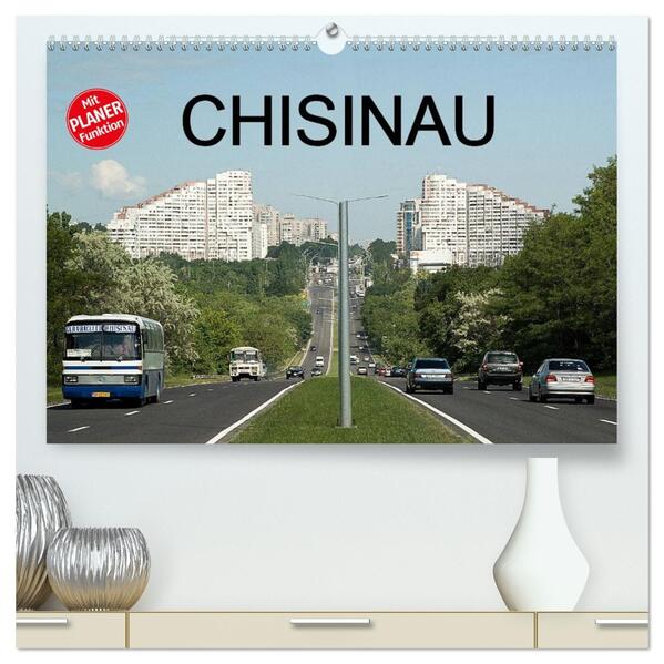 Chisinau (hochwertiger Premium Wandkalender 2026 DIN A2 quer) Kunstdruck in Hochglanz