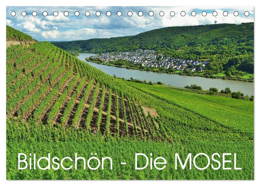 Bildschön - Die Mosel (Tischkalender 2026 DIN A5 quer) CALVENDO Monatskalender