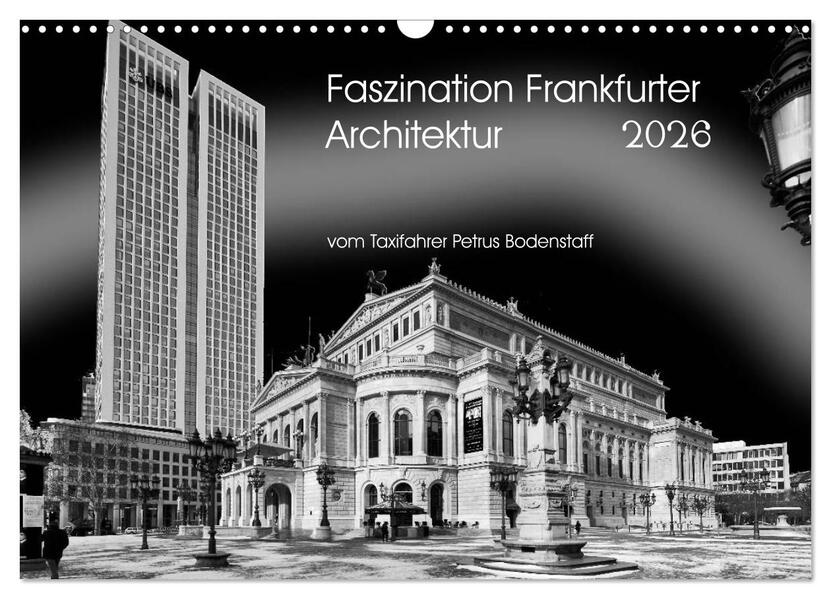 Faszination Frankfurter Architektur (Wandkalender 2026 DIN A3 quer) CALVENDO Monatskalender