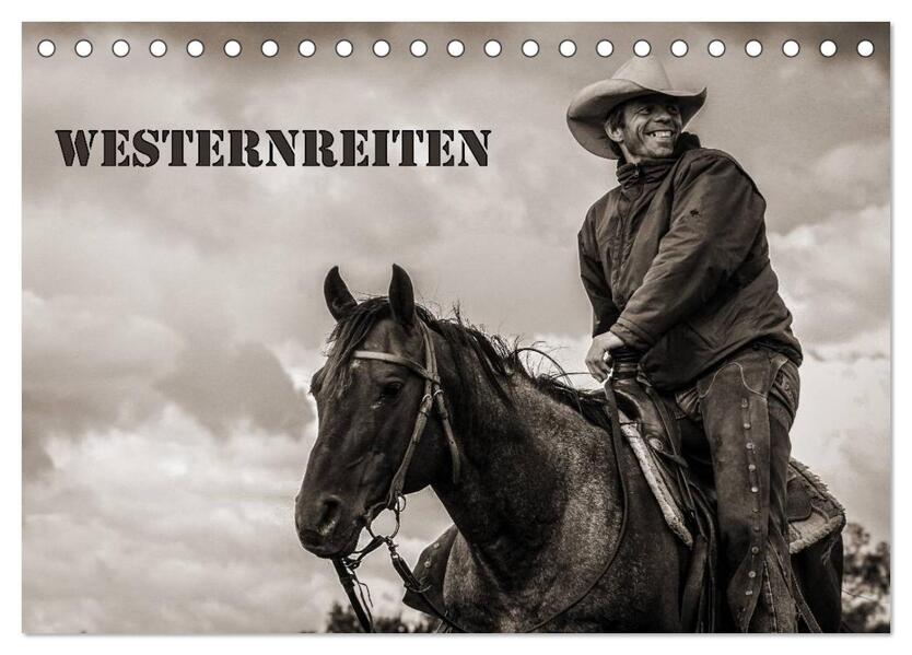 Westernreiten (Tischkalender 2026 DIN A5 quer) CALVENDO Monatskalender