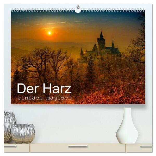 Der Harz einfach magisch (hochwertiger Premium Wandkalender 2026 DIN A2 quer) Kunstdruck in Hochglanz