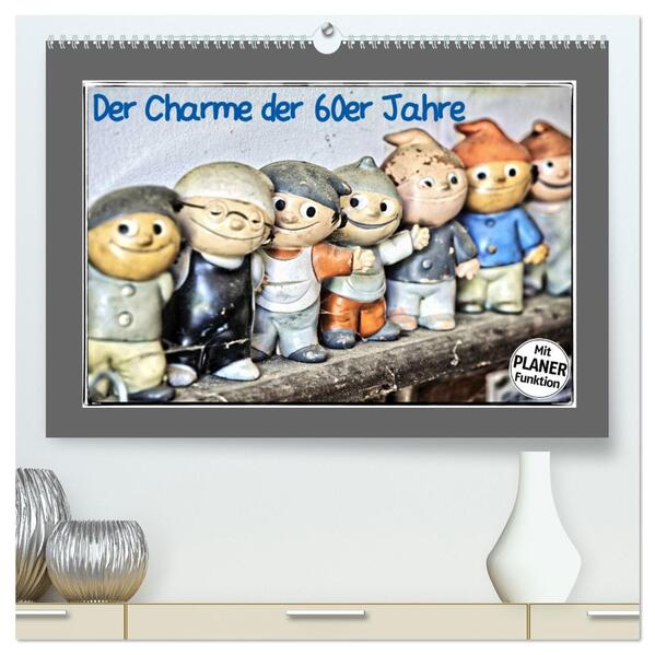 Der Charme der 60er Jahre (hochwertiger Premium Wandkalender 2026 DIN A2 quer) Kunstdruck in Hochglanz