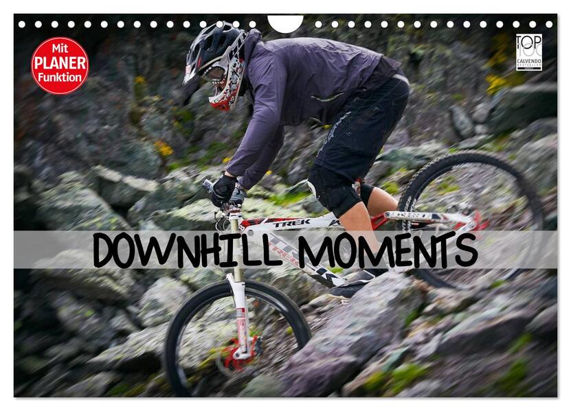 Downhill Moments (Wandkalender 2026 DIN A4 quer) CALVENDO Monatskalender