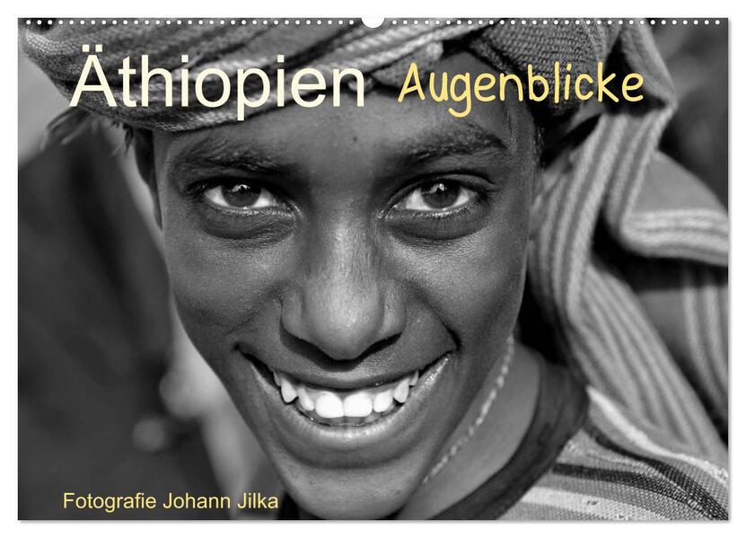 Äthiopien Augenblicke (Wandkalender 2026 DIN A2 quer) CALVENDO Monatskalender