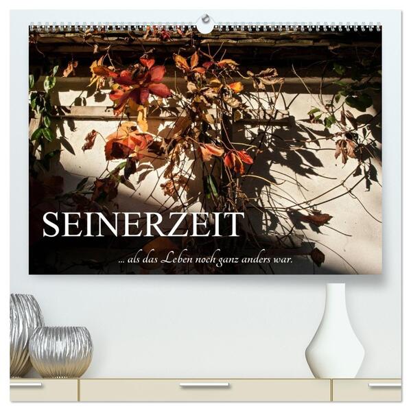 Seinerzeit (hochwertiger Premium Wandkalender 2026 DIN A2 quer) Kunstdruck in Hochglanz